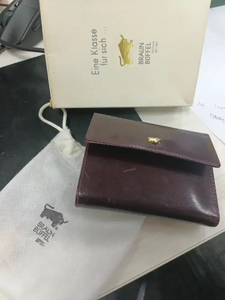 Dompet ori Braun Buffel