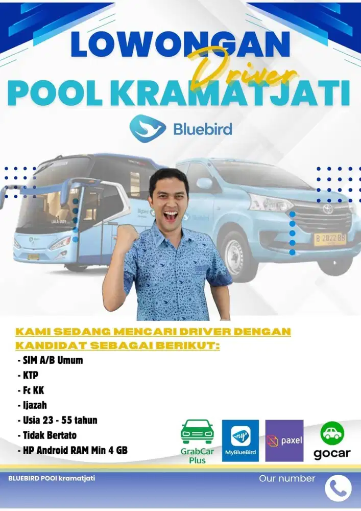 Loker Driver & Pengemudi Profesional