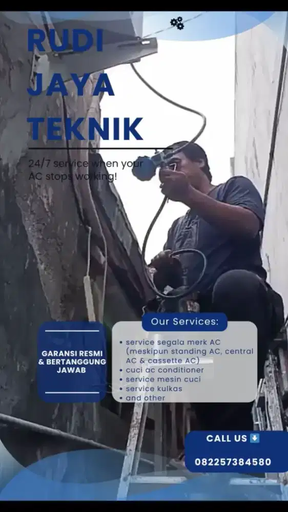 RUDIJAYATEKNIK - Service AC, Kulkas,Mesin Cuci Panggilan Area SURABAYA