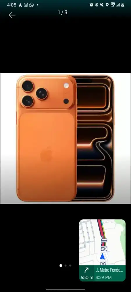 Beacukai Iphone 17 ProMax 256gb