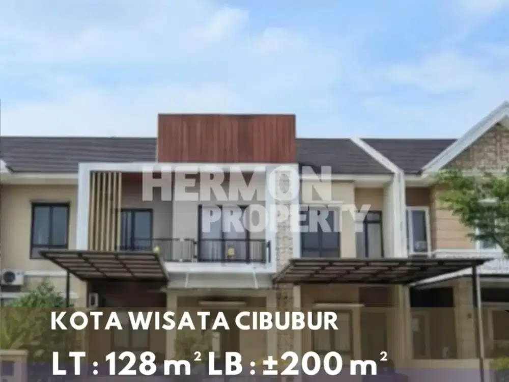 Jangan terlewatkan Nego Menarik - Rumah Idaman Modern Minimalis di Kota wisata , cibubur