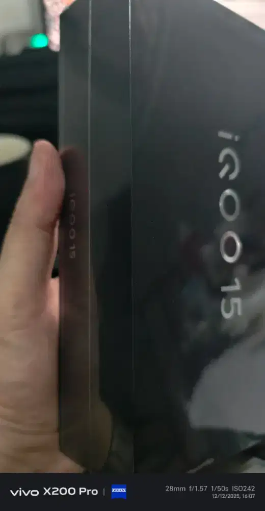 IQOO 15 12/256 baru segel pabrik