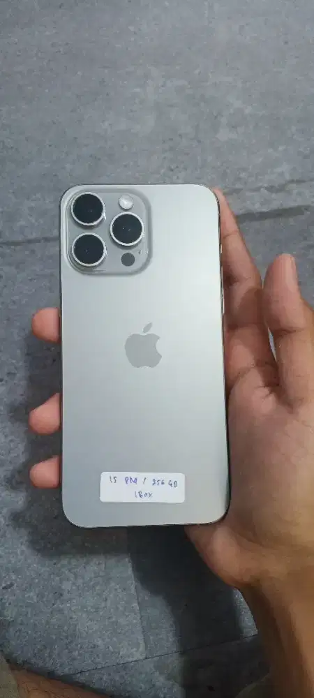 iphone 15 Promax 256 GB ibox