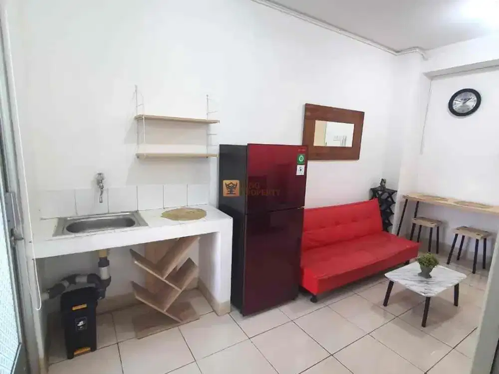 Cuma Satu! Furnished Siap Huni 2BR 35m² Tower Depan + View Laut Green Bay Pluit Greenbay