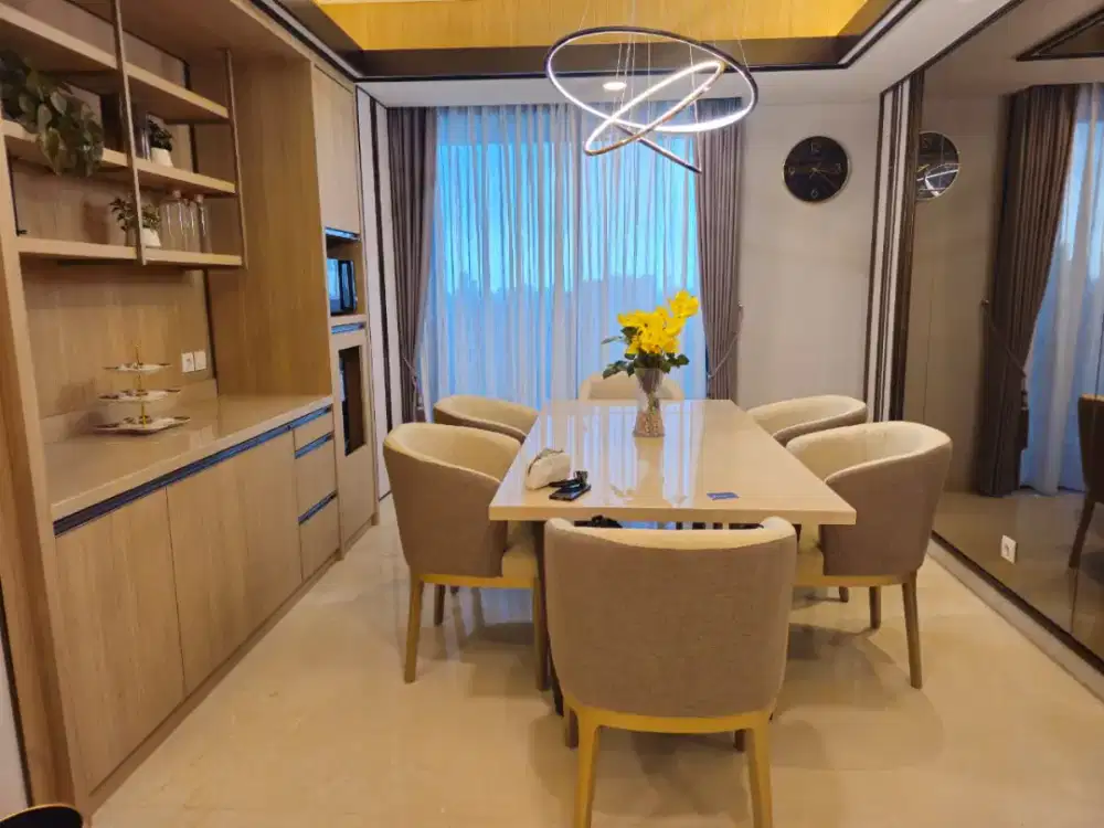 Disewakan Cepat Apartment Casagrande Private Lift 3 BR Full Furnish