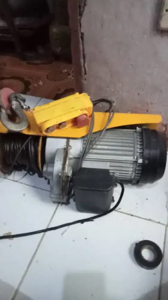 Jual winch machine 1 ton