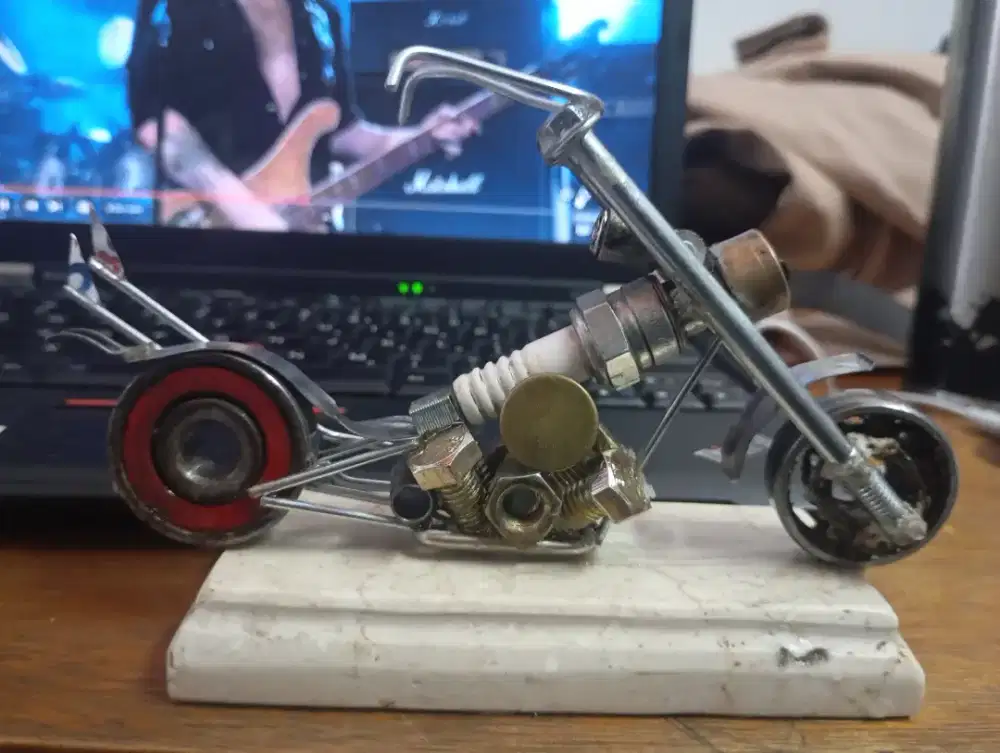 Miniatur motor ghost rider full metal