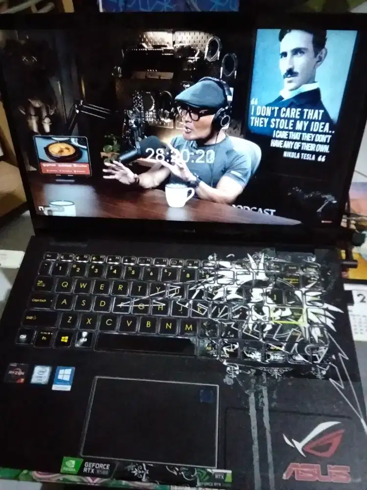 Asus VivoBook TP420UA AMD Ryzen 7 5700U Ram 16GB SSD 1TB