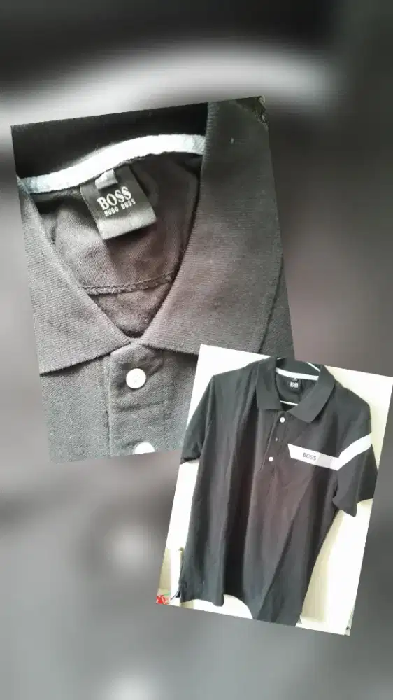 Kaos polo Boss premium