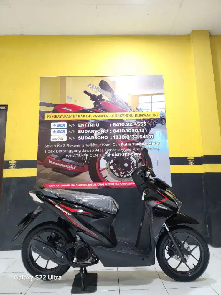 BEAT SPORTY CBS TAHUN 2025(PUTRA TUNGGAL MOTOR)