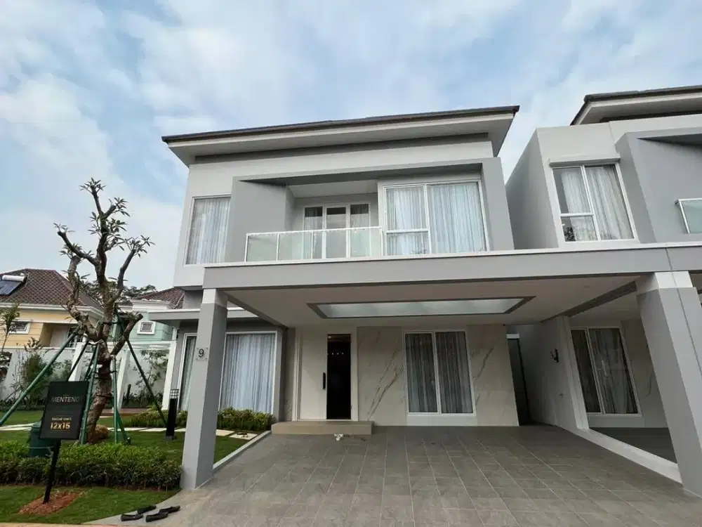 RUMAH MEWAH 12x25 MENTENG GADING SERPONG CLUSTER MENTENG