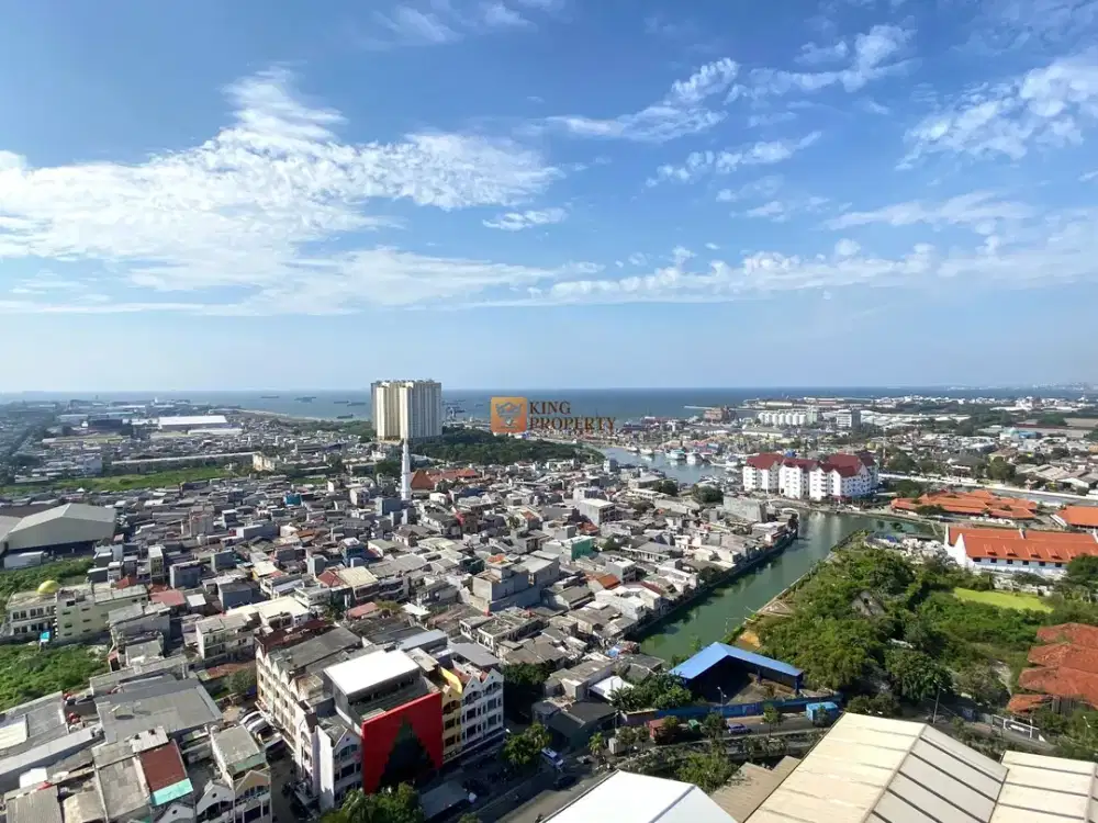 Apartemen Super Luas! Bonus Furnished 3Br+1Br 109M² Mitra Bahari Siap Huni View Kota Jakarta