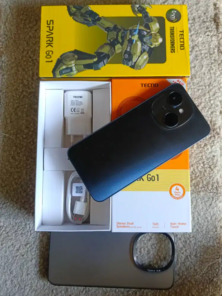 Jual hp tecno spark go 1 ram4/64 kondisi mulus sgel normal
Msh garansi