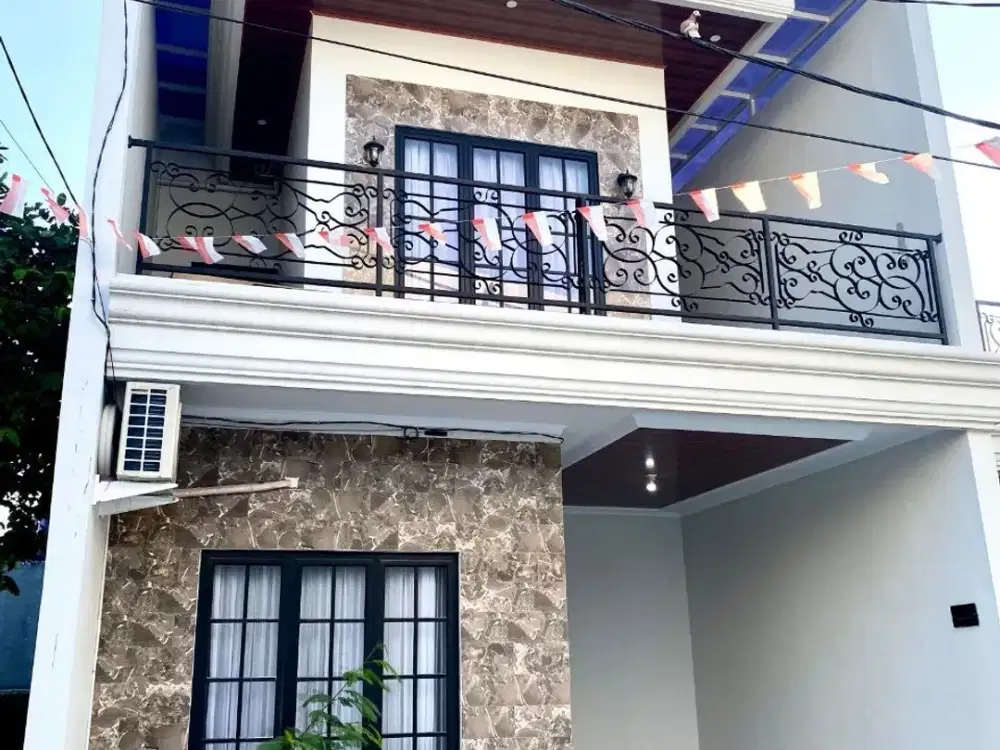 Dijual Rumah Design Classic Mewah Dalam Cluster