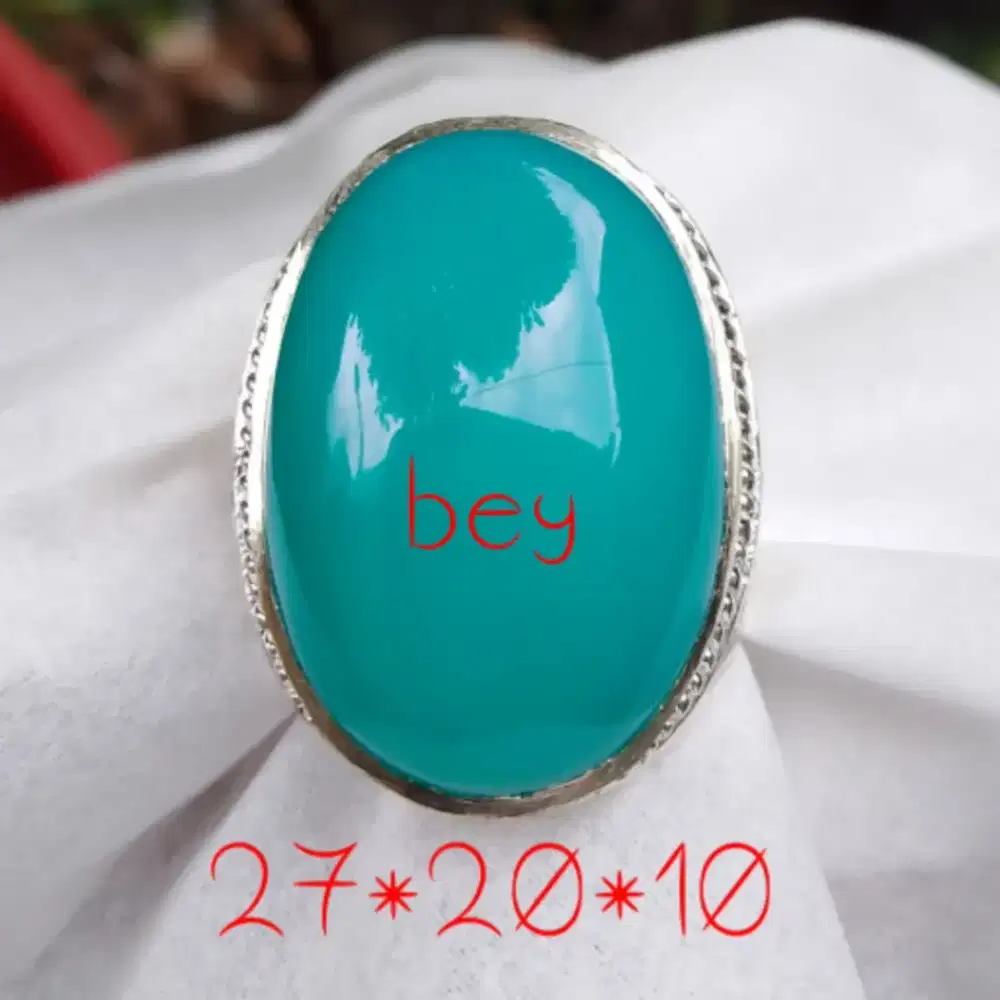 Bacan Doko relaxa kristal dim 27*20*10 ring alfaka net harga