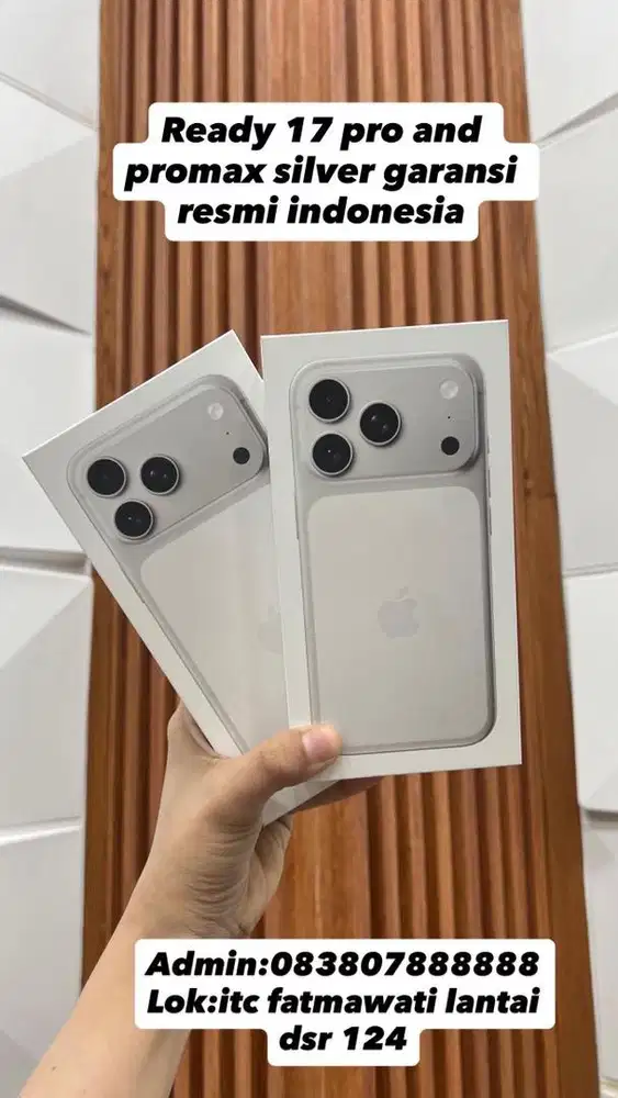New iphone 17 promax 256gb garansi resmi
