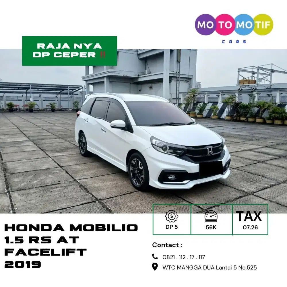 [ DP 5 ] Honda Mobilio 1.5 RS AT 2019