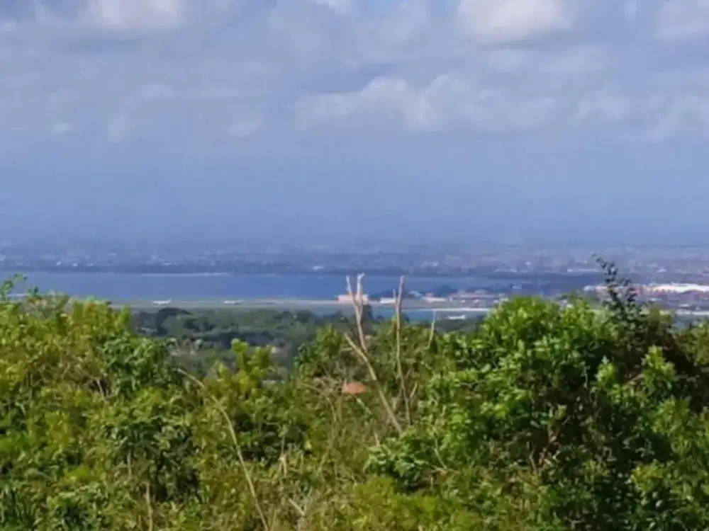 tanah ocean view sangat bagus cocok untuk villa