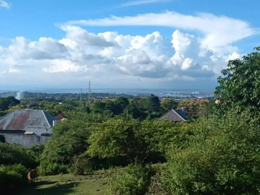 tanah ocean view sangat cocok untuk bangun villa