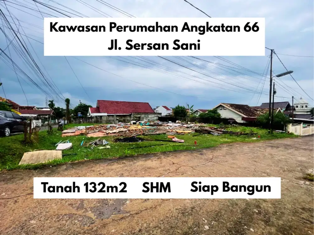 Tanah di Sersan Sani Dekat SMA 6 Palembang: SHM