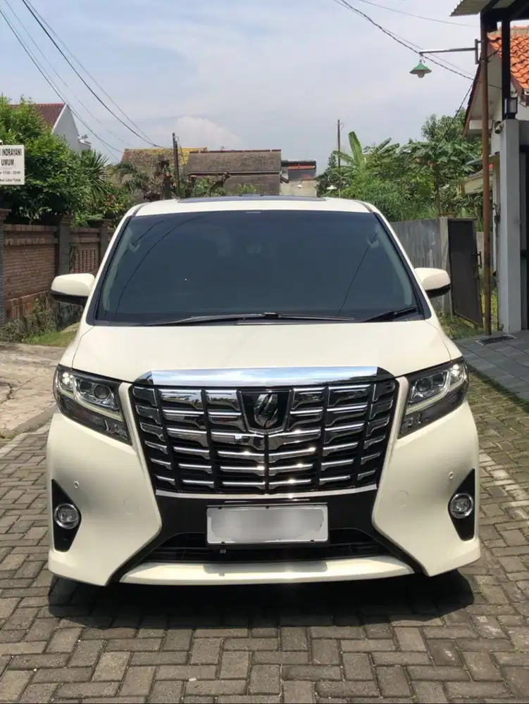 Toyota Alphard 2016 Low Km an Sendiri