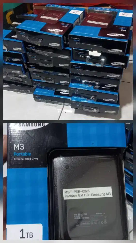 Hardisk eksternal samsung 1 tb baru jual scond