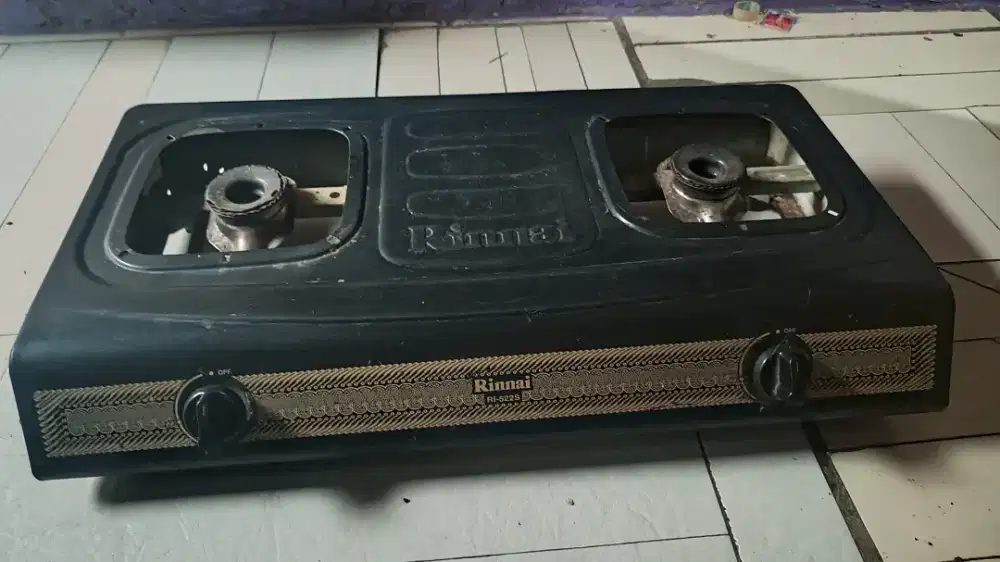 Kompor 2 tungku rinnai & magicom