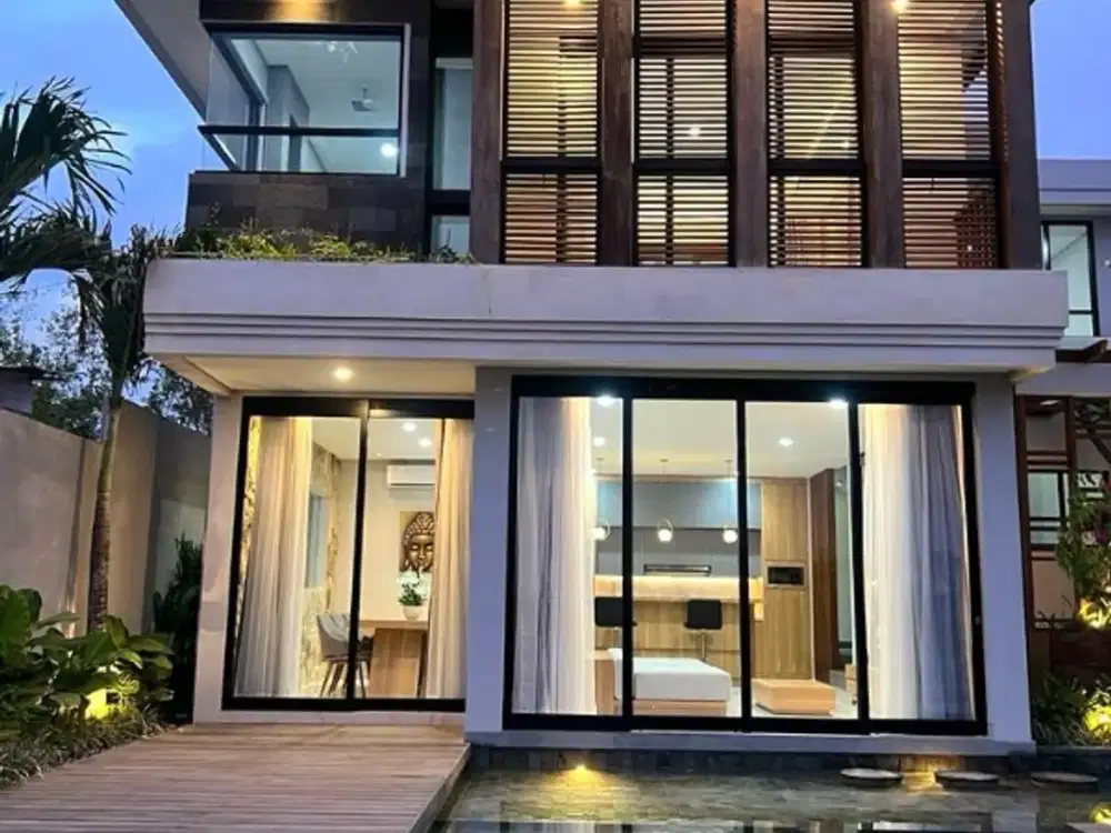 new brand villa ocean view sangat bagus