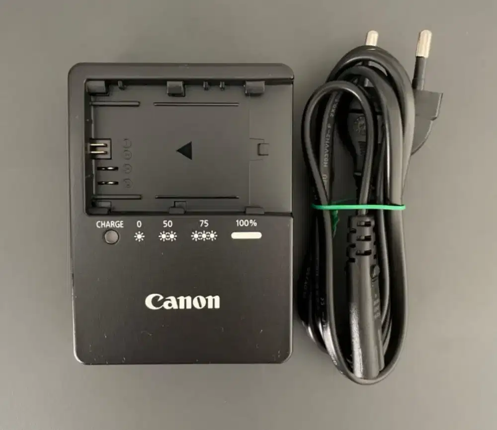 Charger Baterai Canon LC-E6E DSLR Mirrorless
