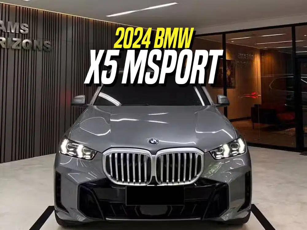BMW X5 xDrive40i M Sport G05 2024 LCI Grey on Brown Abu-abu xDrive