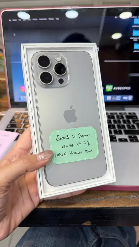 Iphone 15 promax 256 giga resmi