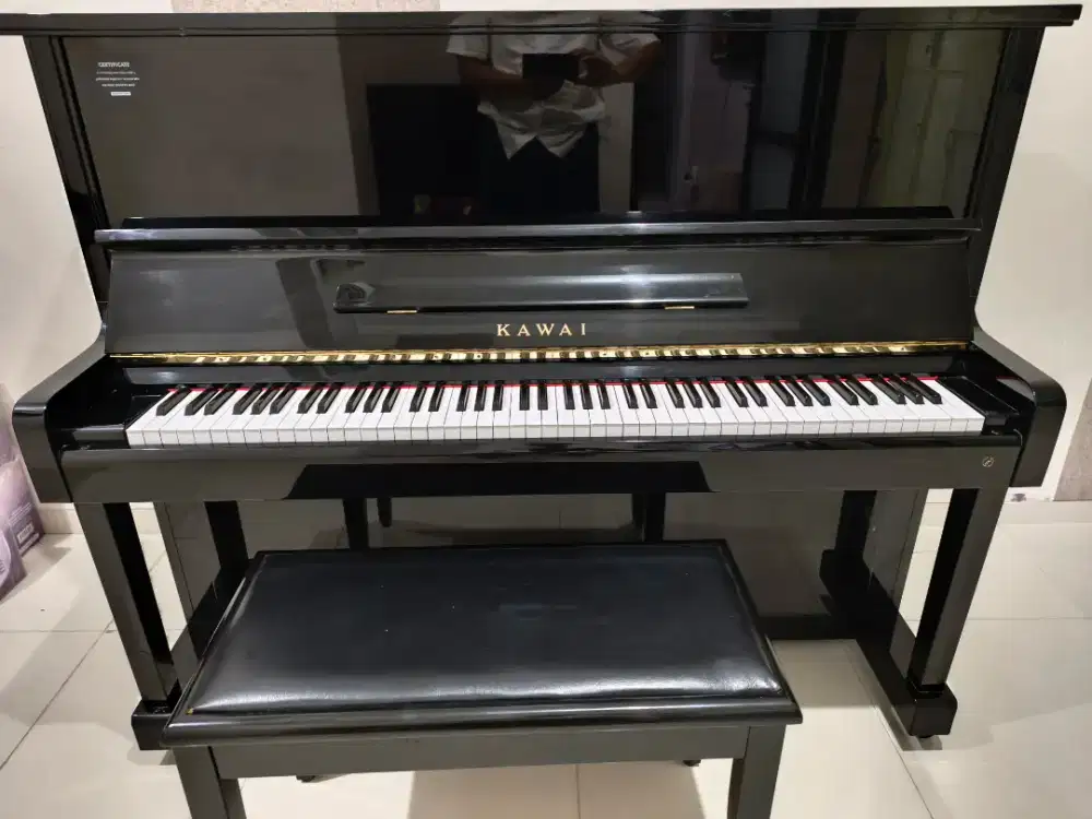 Piano Kawai type KS-2F kondisi istimewa mulus normal tinggi diatas u1