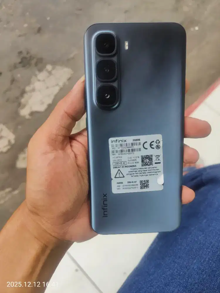 Infinik hot 60 pro plus ram 8/256 fullset no minus no cacad like new