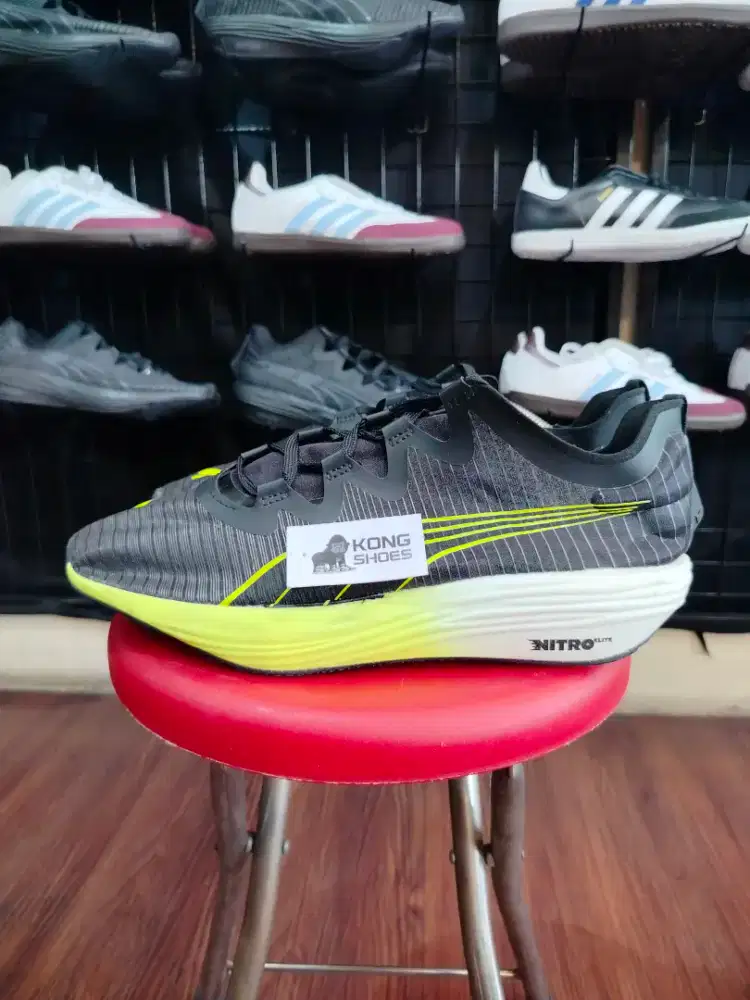 SEPATU PM DEVIATE NITRO ELTE BLACK GREEN 44