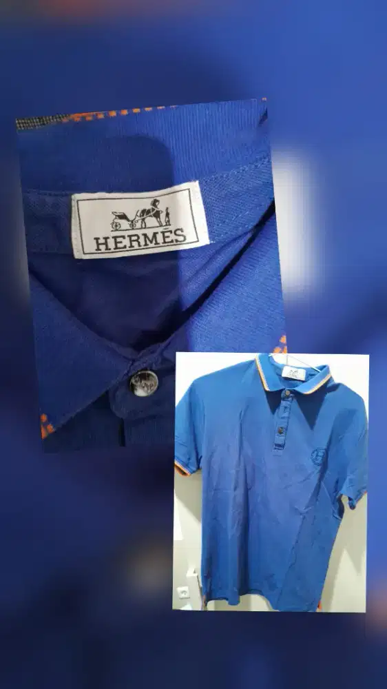 Kaos polo hermes premium