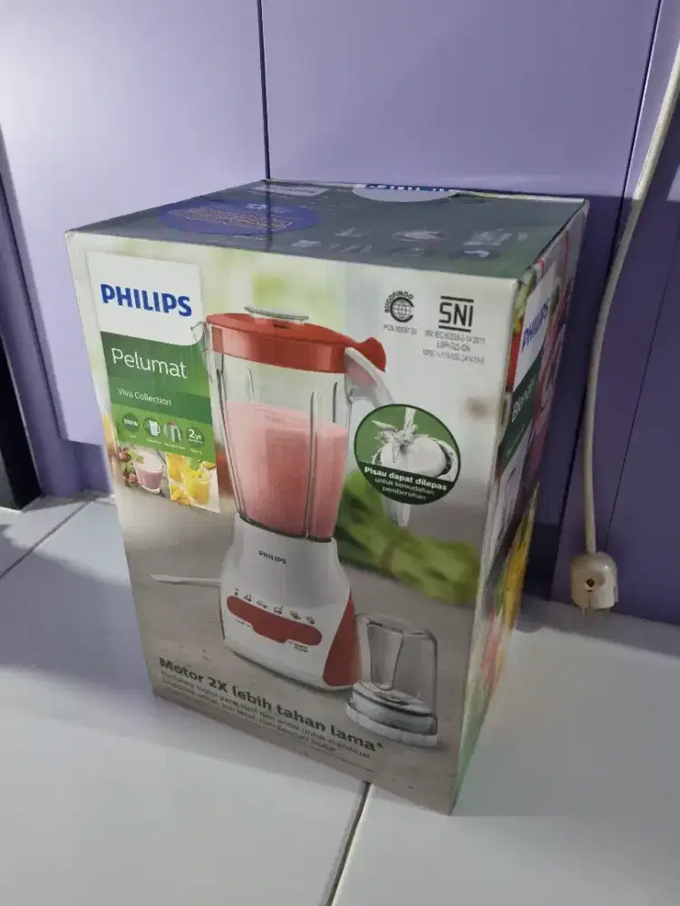 Dijual blender philips baru tidak terpakai masih sealed