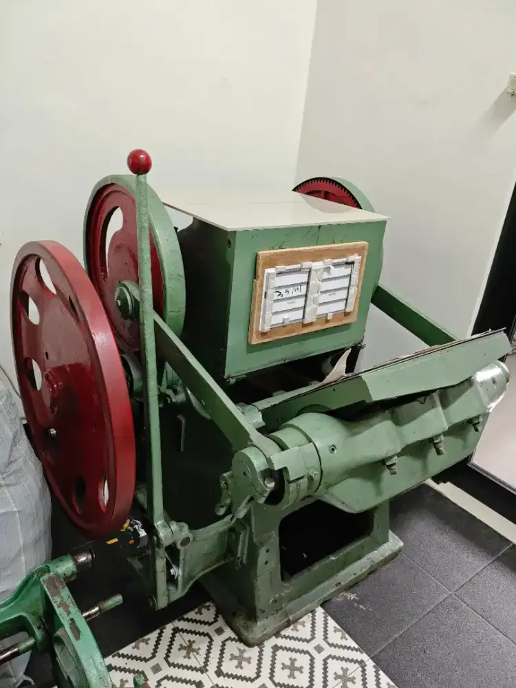 Mesin plong gordon mesin pond kertas