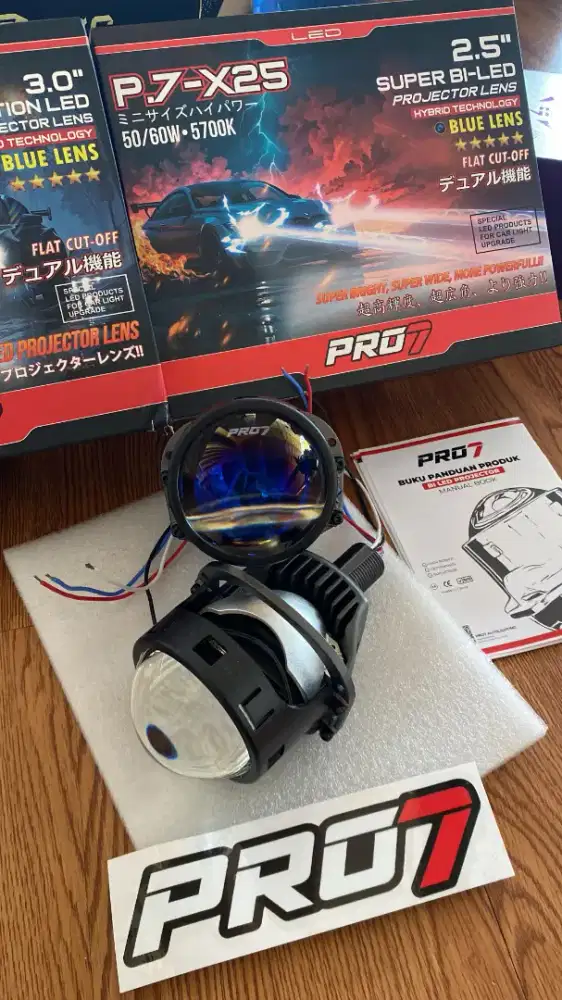 Jual biled pro7 2,5inch garansi 1 tahun siap pasang