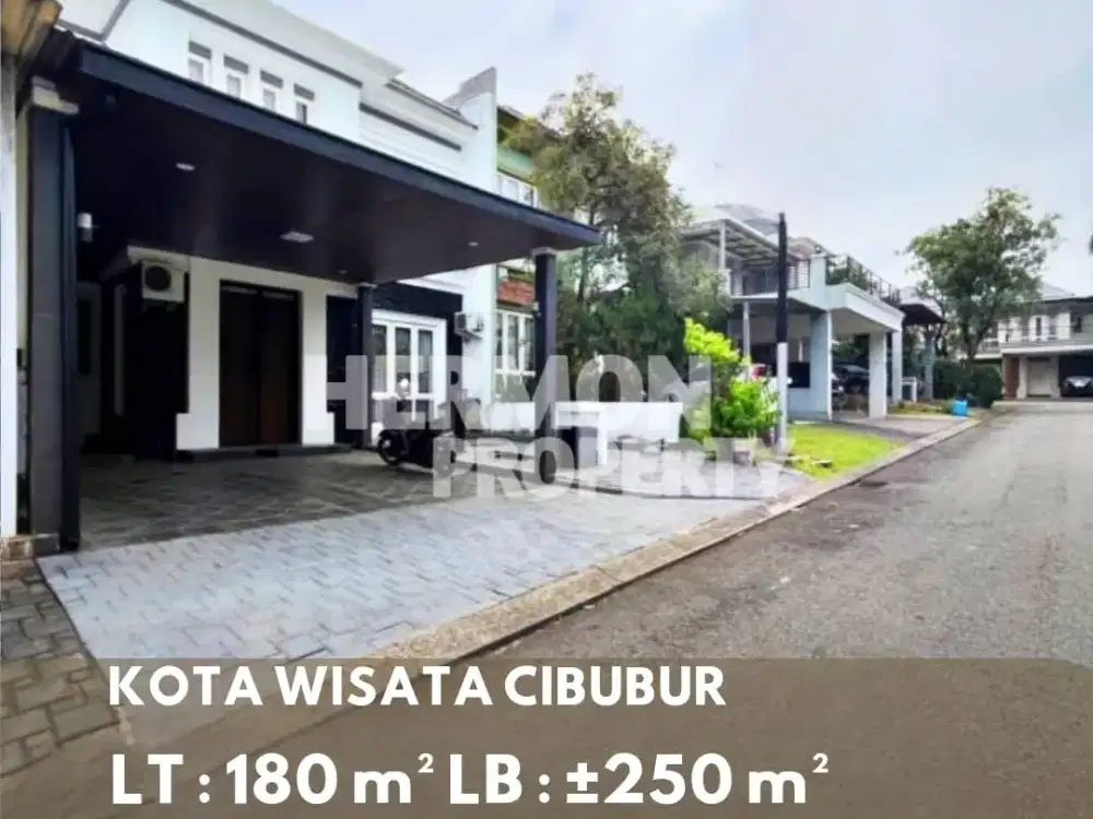 Rumah Elegant Minimalis Bagus & Nyaman di Cluster Exclusive Kota wisata cibubur