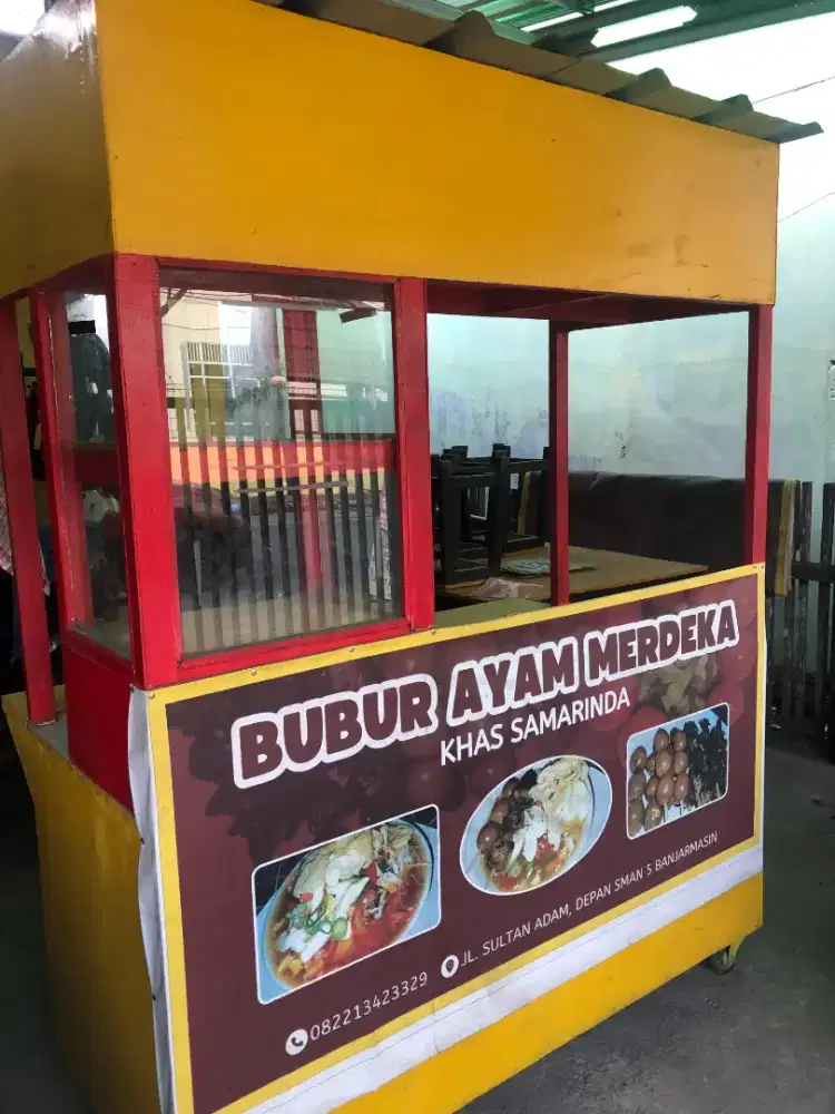 dijual rombong kondisi sangat terawat, banjarmasin utara.