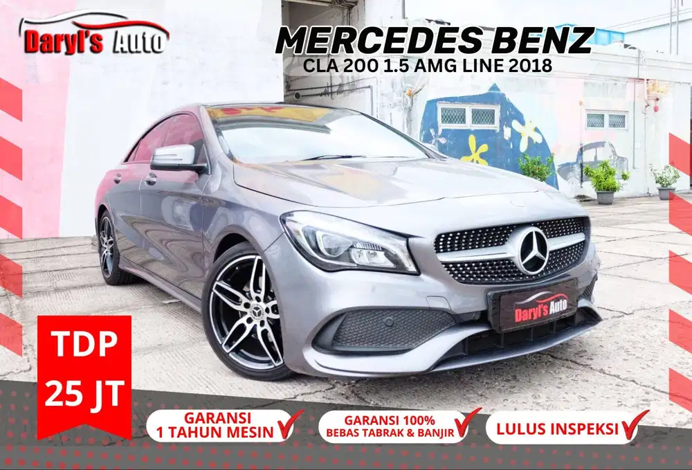 2018 Mercedes Benz CLA 200 CLA200 Sport AMG  Panoramic sunroof tdp25jt