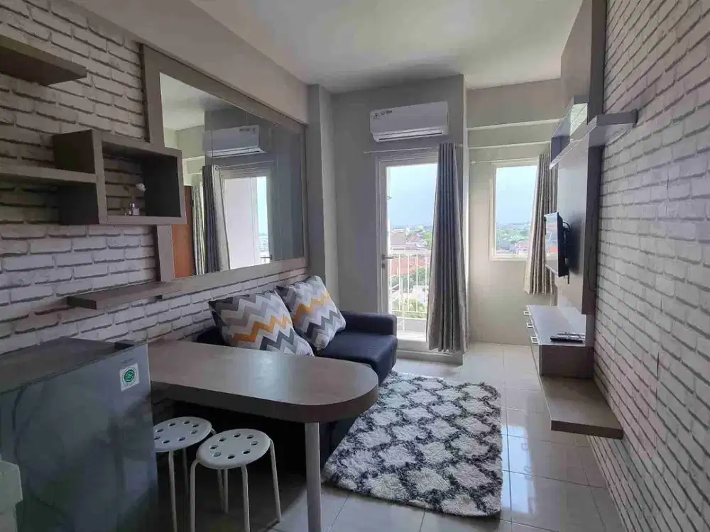 DISEWAKAN APARTEMEN PUNCAK DHARMAHUSADA 2BR FULL FURNISH SURABAYA TIMUR