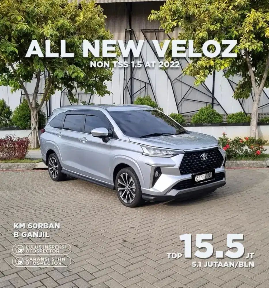 All New Veloz Non TSS 1.5 AT Thn 2022