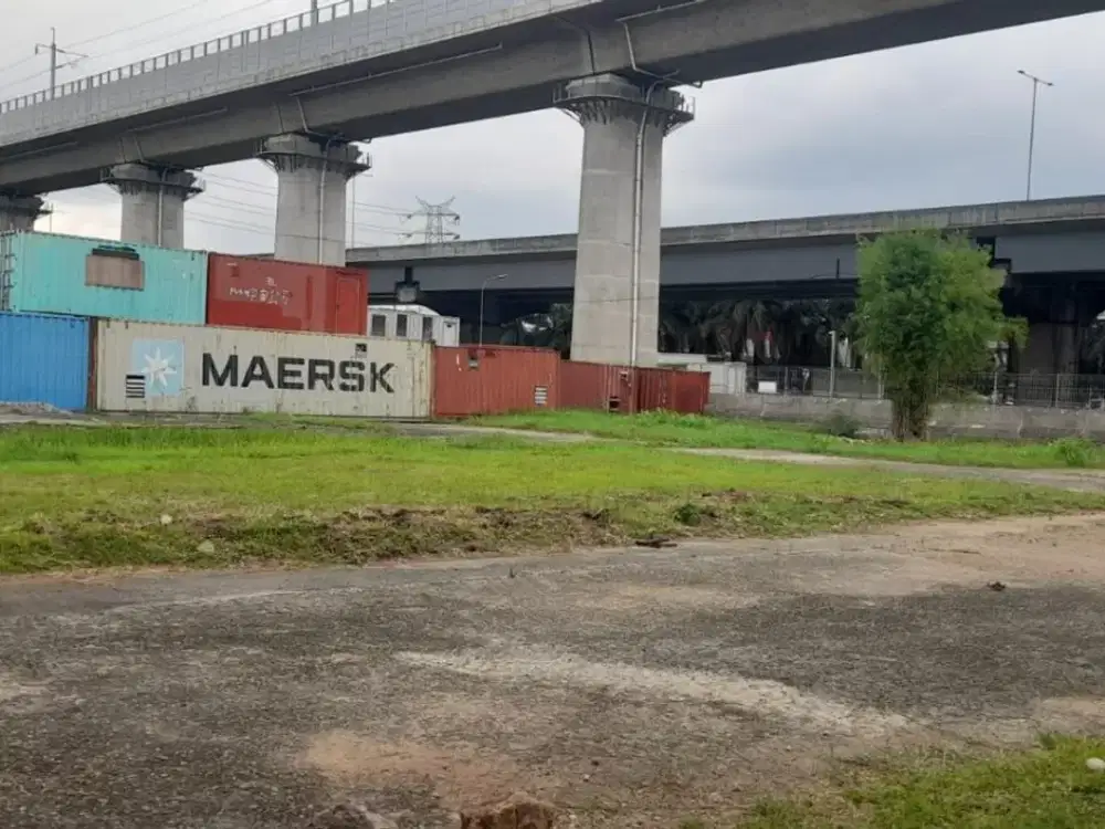 Disewakan lahan di rest area mustika jaya bekasi