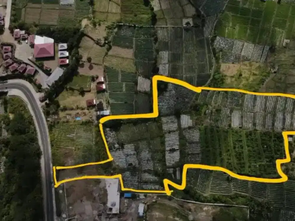 Tanah Premium 1,03 Hektar SHM Sembalun! Diapit Hotel Ternama, VIEW GUNUNG RINJANI MENGAGUMKAN