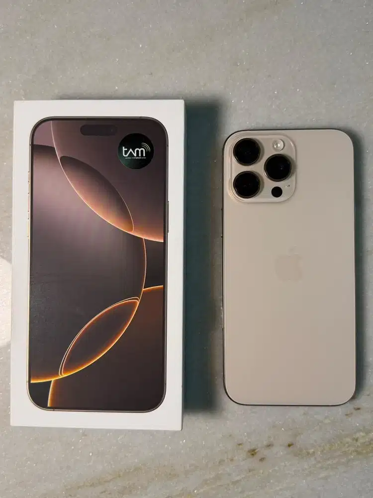 IPHONE 16 PRO MAX | DESSERT TITANIUM | 1TB | IMEI I BONUS