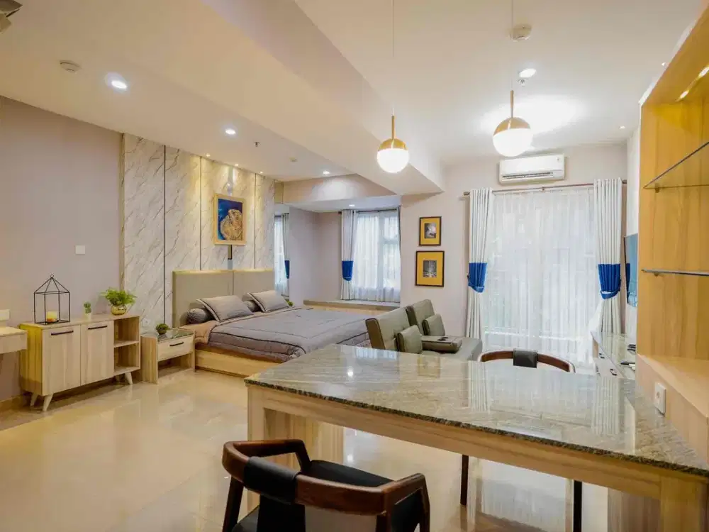 DISEWA HARIAN APARTEMEN PODOMORO CITY DELI MEDAN TOWER LIBERTY