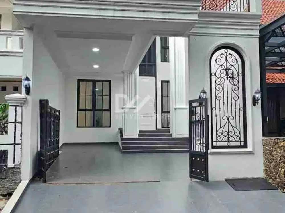 Rumah brand new american classic ,semi furnished cluster sektor 9 Bintaro Jaya