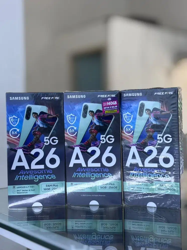 SAMSUNG A26 5G 8/256 NEW SEGEL GARANSI RESMI