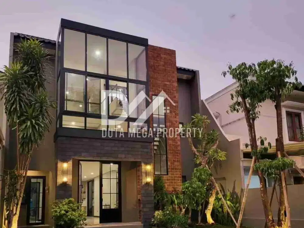 Rumah design modern cluster Versailles BSD Tangerang Selatan